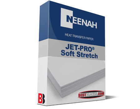 Neenah Jet-Pro SS Soft Stretch 8x11 Heat Transfer Paper