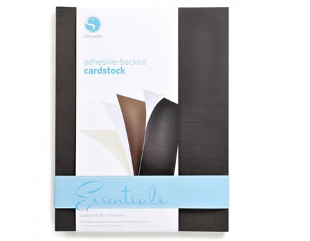 Silhouette Adhesive Cardstock Essential Colors Pack