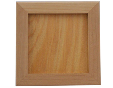 trivet wood frame unfinished holds tile tiles